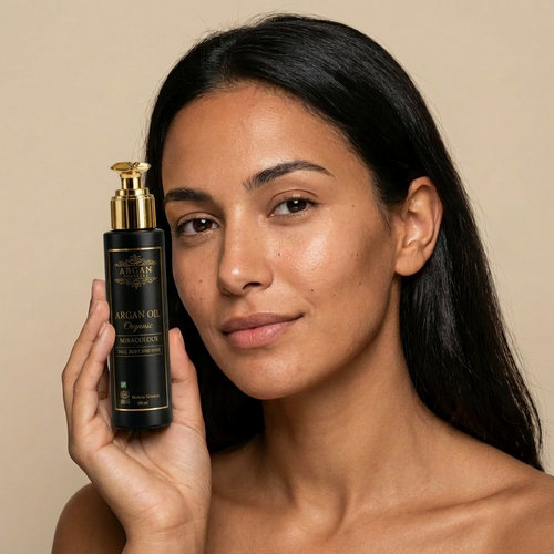 Argan oil proven results - hair and skin transformation