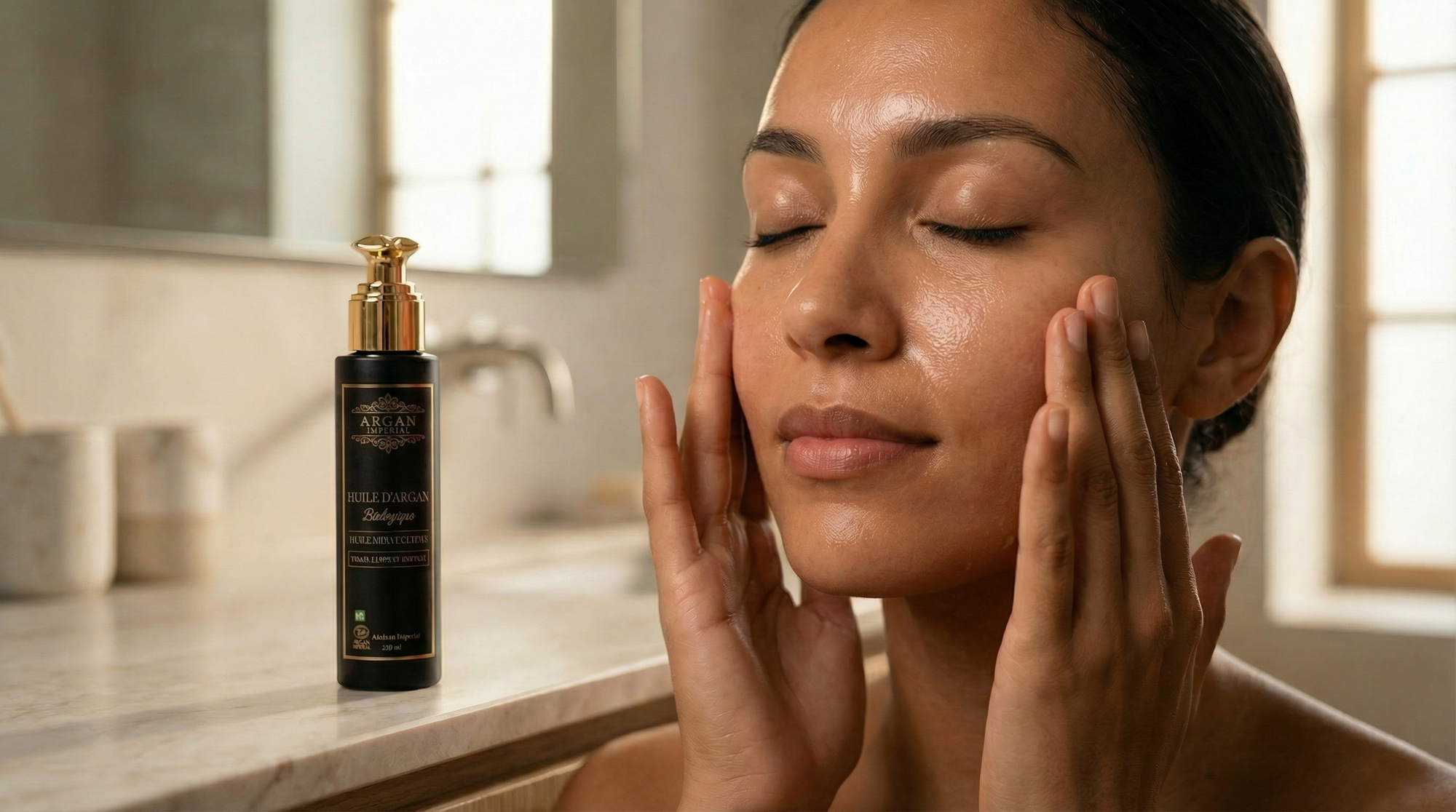 Routine beauté huile d’argan